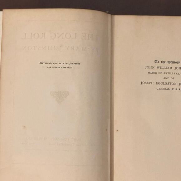 1911 The Long Roll by Mary Johnston Illustrated by N.C. Wyeth A.L. Burt Antique - Picture 6 of 8
